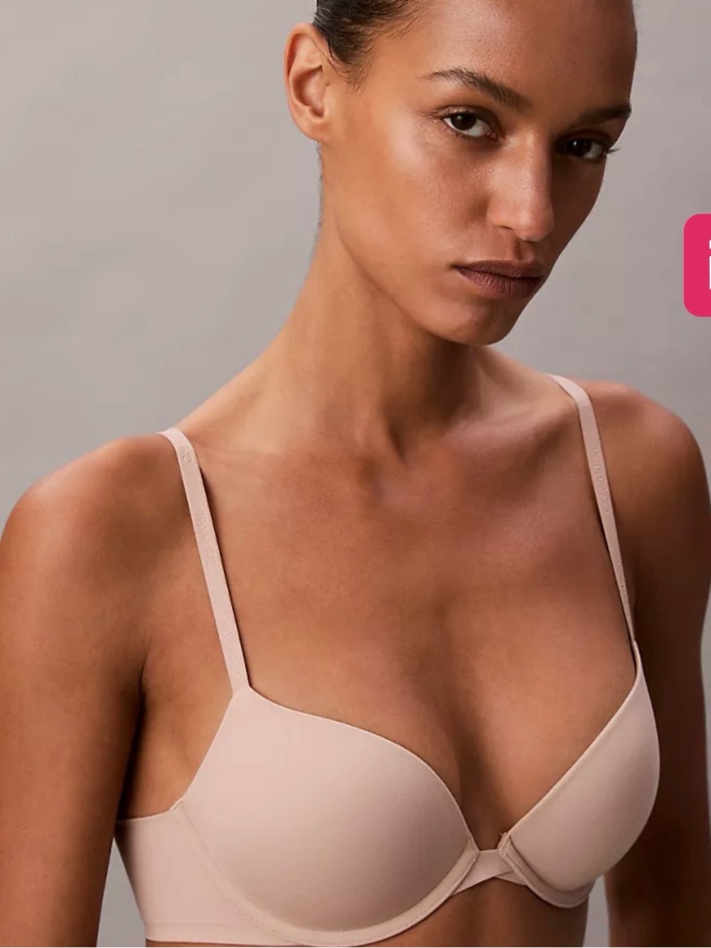 Calvin Klein Perfectly Fit Push Up Plunge Bra